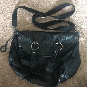 Black cross body bag